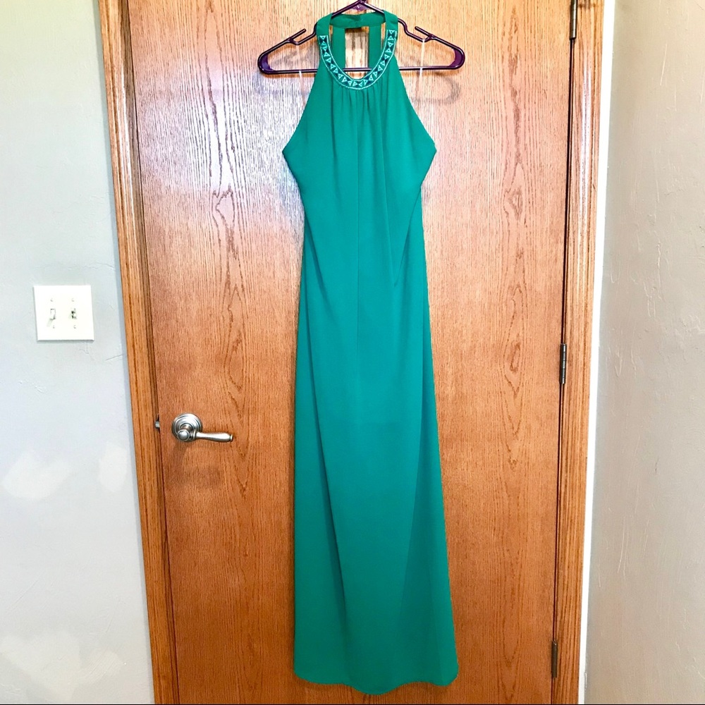 Green dress